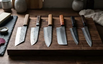 Japanische Messer Klingenformen: 7 ultimative Profile im Vergleich